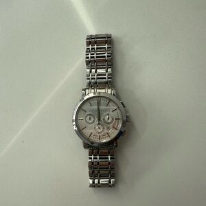 Silver Burberry Watch